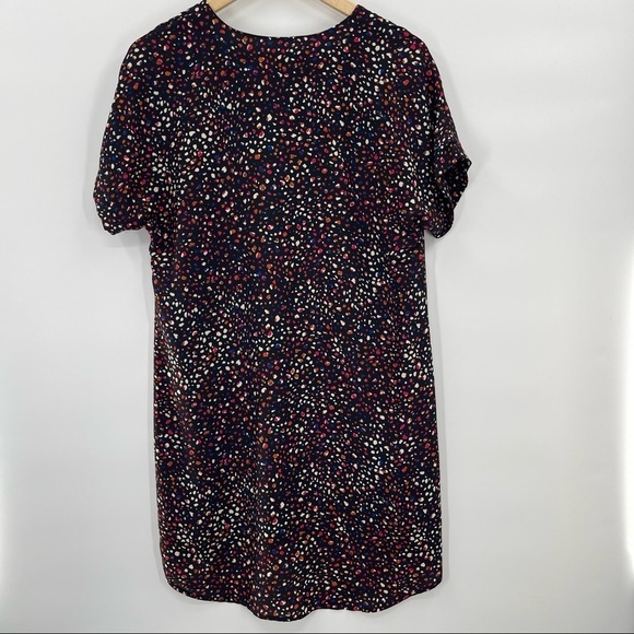Allison Joy Whimsygoth Colorful Lined Minimalist Dress With Pockets Size S - Picture 9 of 9